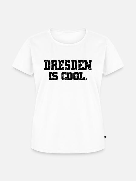 Dresden - Frauen Premium Bio T-Shirt - Weiß