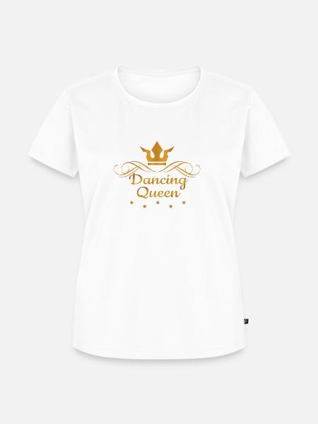 Dancing Queen - Frauen Premium Bio T-Shirt - Weiß