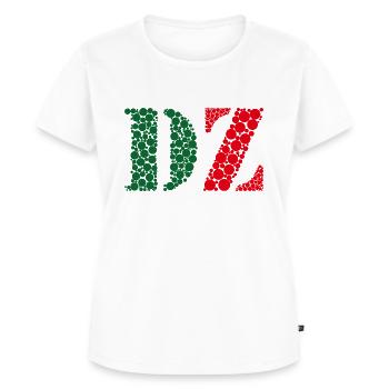 DZ - T-shirt Premium bio Femme - blanc - Devant - AI Model Female 172 dark (172cm)