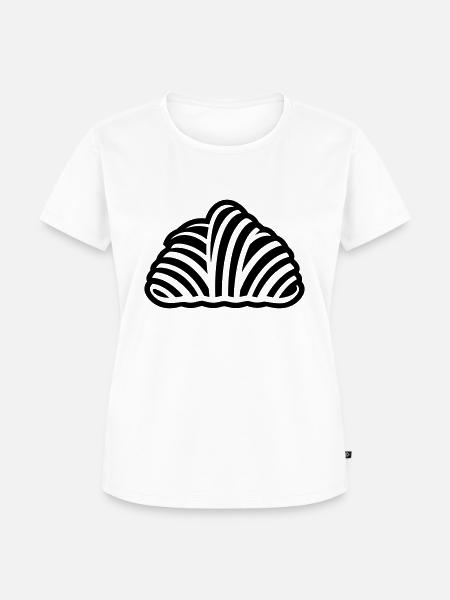 Halbmond - Frauen Premium Bio T-Shirt - Weiß