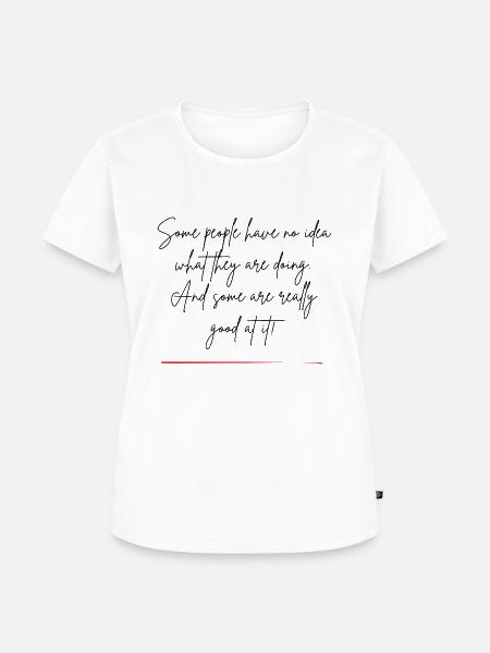 some people - Frauen Premium Bio T-Shirt - Weiß