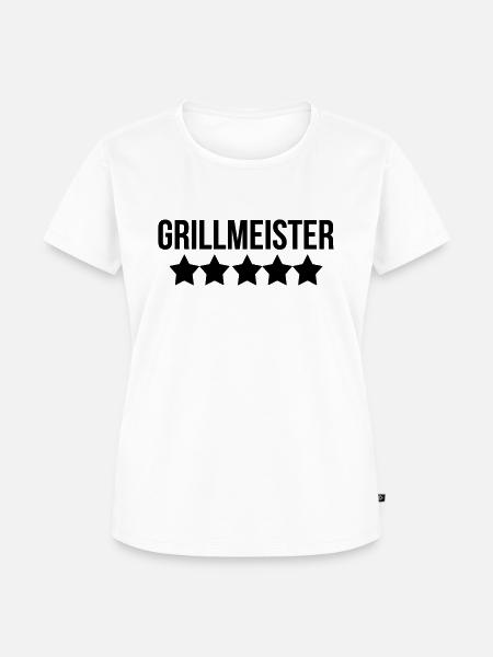 Grillen - Frauen Premium Bio T-Shirt - Weiß