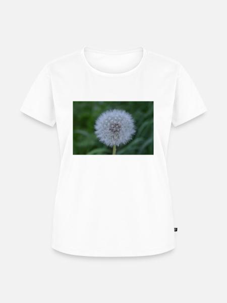 Pusteblume - Frauen Premium Bio T-Shirt - Weiß