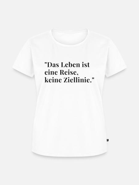 Motivation und Inspiration - Frauen Premium Bio T-Shirt - Weiß