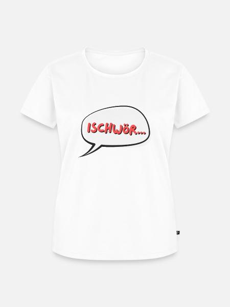 ischwör! - Frauen Premium Bio T-Shirt - Weiß