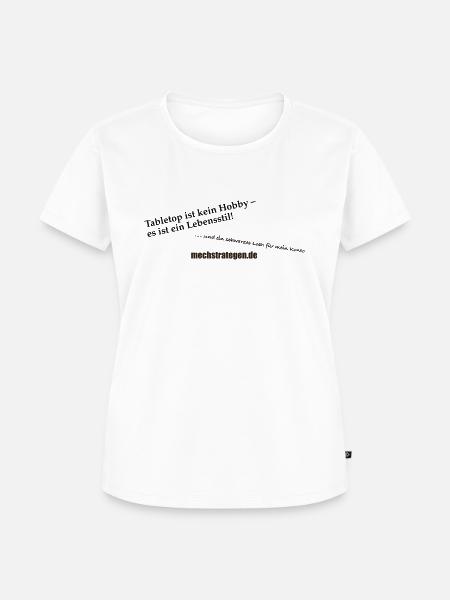 Hobby Tabletop wargaming - Frauen Premium Bio T-Shirt - Weiß