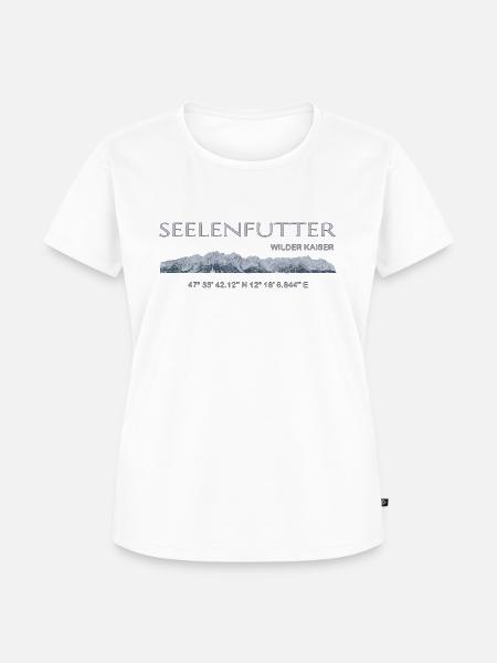 Seelenfutter - Frauen Premium Bio T-Shirt - Weiß