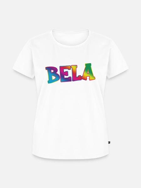 Bela - Frauen Premium Bio T-Shirt - Weiß