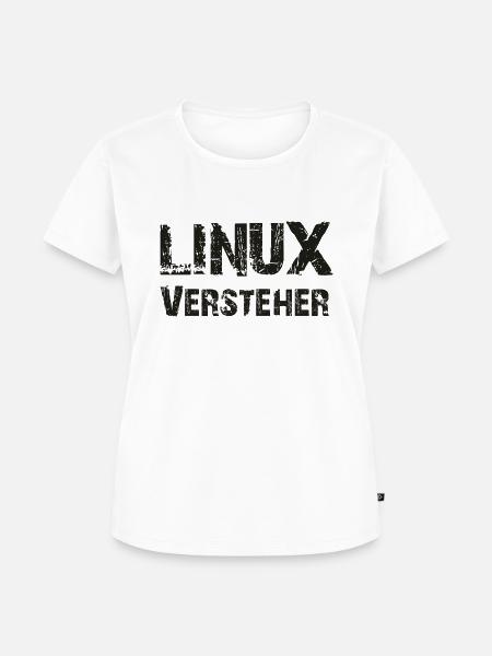 linux versteher - Frauen Premium Bio T-Shirt - Weiß