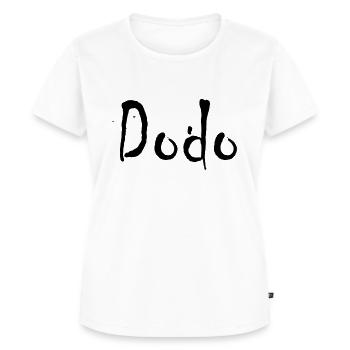 dodo - Women's Premium Organic T-shirt - white - Front - AI Model Female 172 dark (172cm)