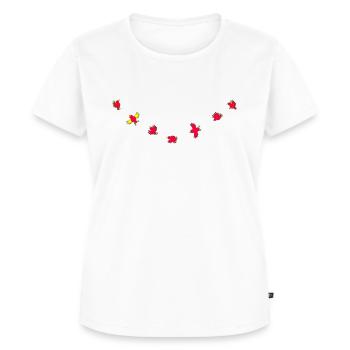 Birdies - T-shirt Premium bio Femme - blanc - Devant - AI Model Female 172 dark (172cm)