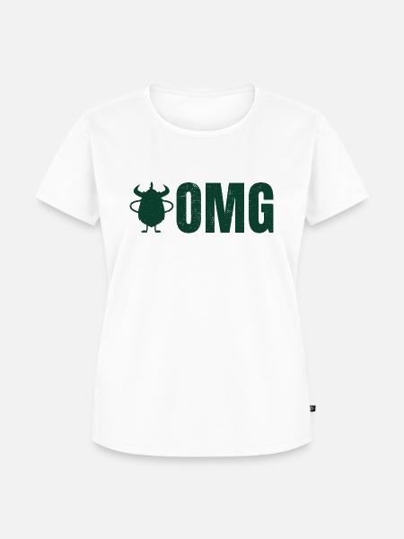 OMG! - Frauen Premium Bio T-Shirt - Weiß