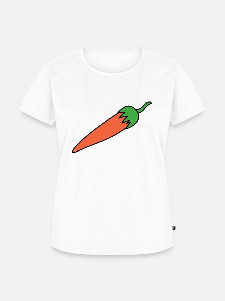 Chilli - Frauen Premium Bio T-Shirt - Weiß