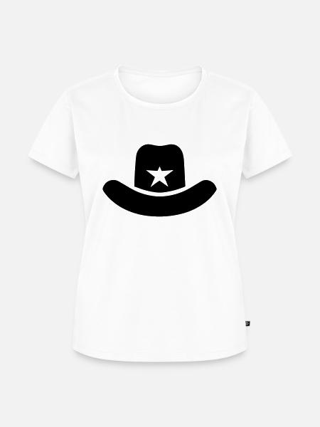 Hut - Frauen Premium Bio T-Shirt - Weiß