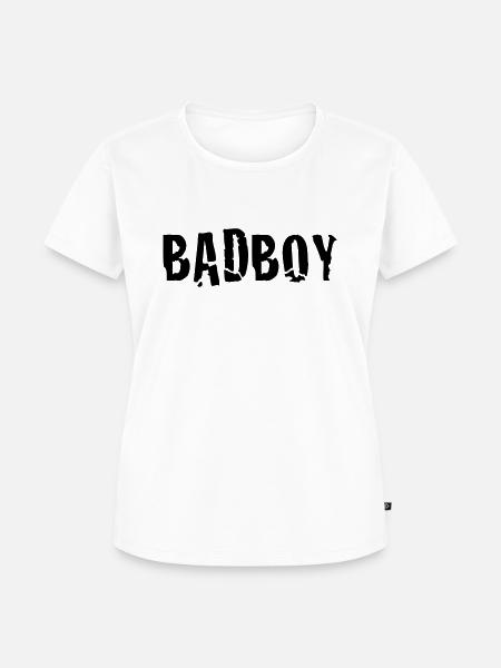badboy - Frauen Premium Bio T-Shirt - Weiß