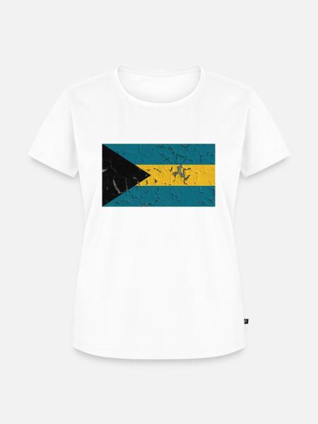 Bahamas - Frauen Premium Bio T-Shirt - Weiß