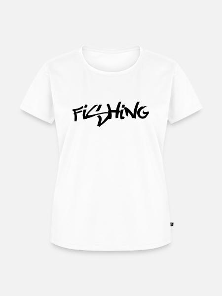 Fishing - Frauen Premium Bio T-Shirt - Weiß
