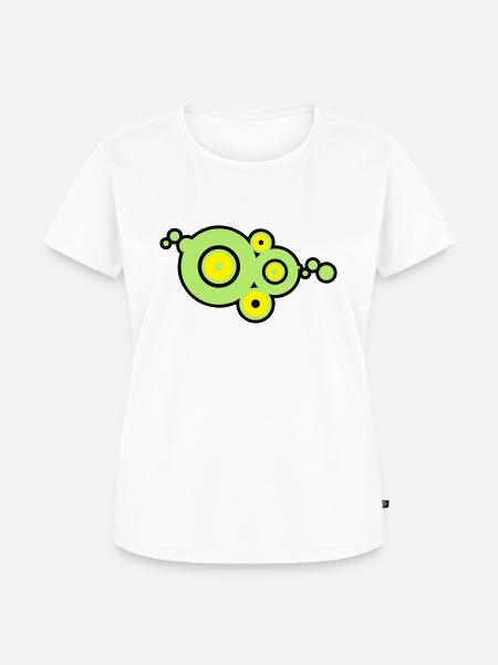 moderne Kunst Fantasie - Frauen Premium Bio T-Shirt - Weiß