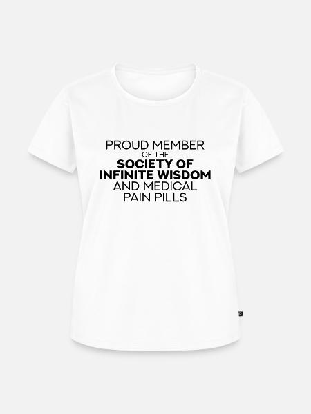 Rentner - Frauen Premium Bio T-Shirt - Weiß