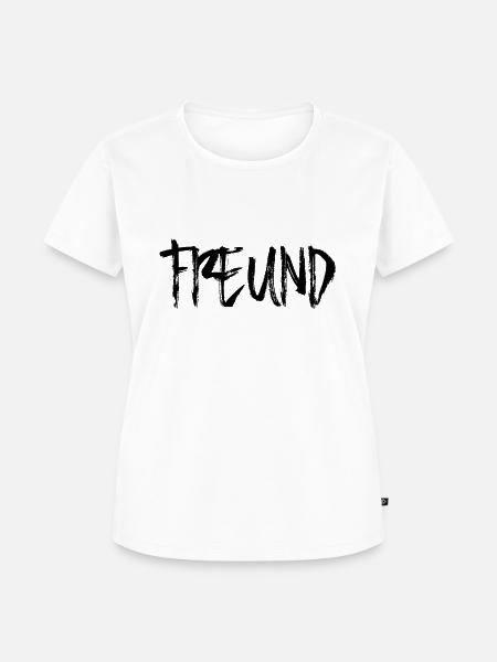 Freund - Frauen Premium Bio T-Shirt - Weiß