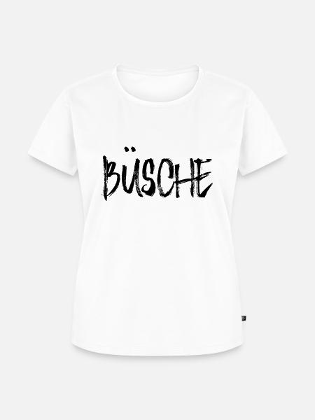 Büsche - Frauen Premium Bio T-Shirt - Weiß