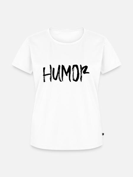Humor - Frauen Premium Bio T-Shirt - Weiß