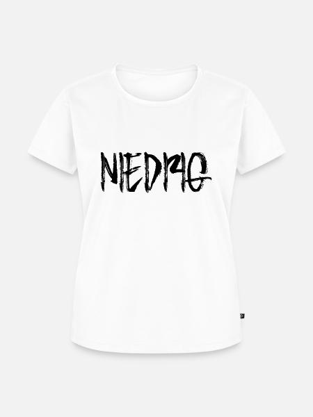 Niedrig - Frauen Premium Bio T-Shirt - Weiß