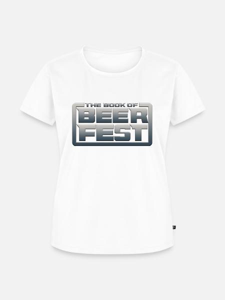 Das Buch des Bierfestes - Frauen Premium Bio T-Shirt - Weiß