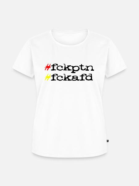 FCKAFD - Frauen Premium Bio T-Shirt - Weiß