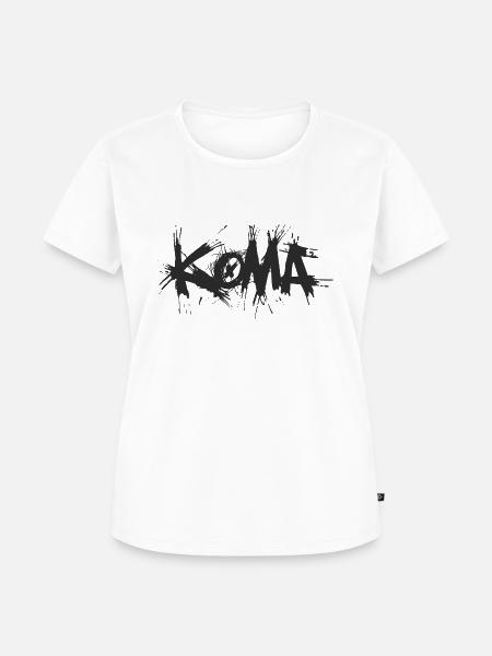 Koma - Frauen Premium Bio T-Shirt - Weiß