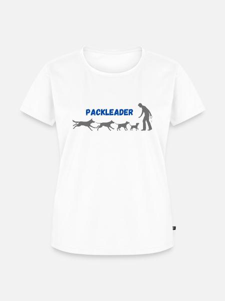 Packleader - Frauen Premium Bio T-Shirt - Weiß