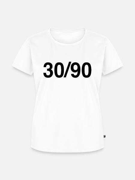 Baum-Parodie - Frauen Premium Bio T-Shirt - Weiß