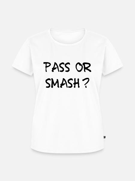 Smash - Frauen Premium Bio T-Shirt - Weiß