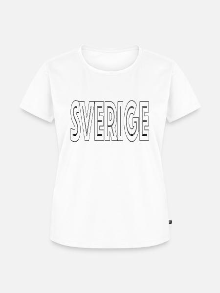 SCHWEDEN - Frauen Premium Bio T-Shirt - Weiß