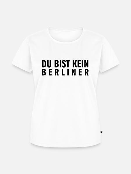 DBK Berliner - Frauen Premium Bio T-Shirt - Weiß