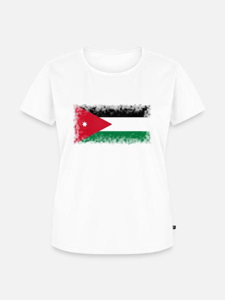 Jordanien - Frauen Premium Bio T-Shirt - Weiß