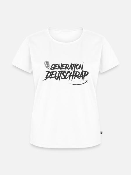 Generation Deutschrap - Frauen Premium Bio T-Shirt - Weiß
