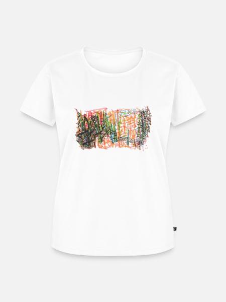 240703 02 - Frauen Premium Bio T-Shirt - Weiß