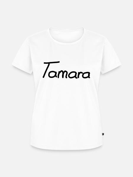 Tamara - Frauen Premium Bio T-Shirt - Weiß