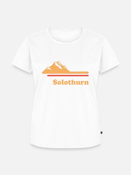 Solothurn Stadt Schweiz - Frauen Premium Bio T-Shirt - Weiß