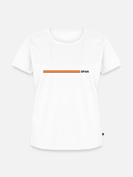 Spain - Frauen Premium Bio T-Shirt - Weiß