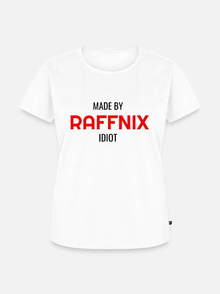 RAFFNIX - Frauen Premium Bio T-Shirt - Weiß