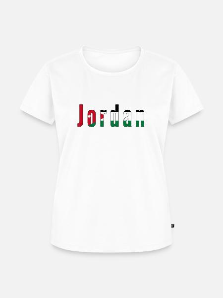 Jordan - Frauen Premium Bio T-Shirt - Weiß