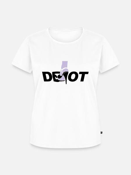 Devot - Frauen Premium Bio T-Shirt - Weiß