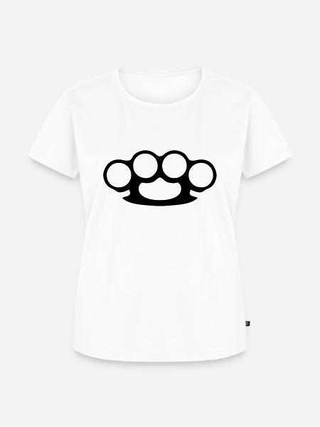 schlagring - Frauen Premium Bio T-Shirt - Weiß