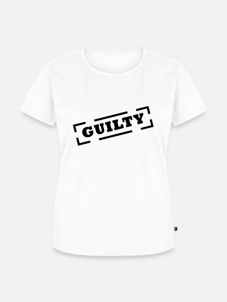guilty - Frauen Premium Bio T-Shirt - Weiß