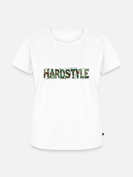 Hardstyle - Frauen Premium Bio T-Shirt - Weiß