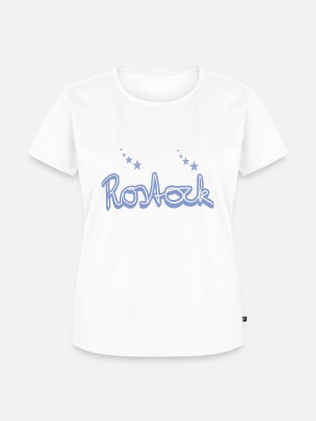 Rostock - Frauen Premium Bio T-Shirt - Weiß