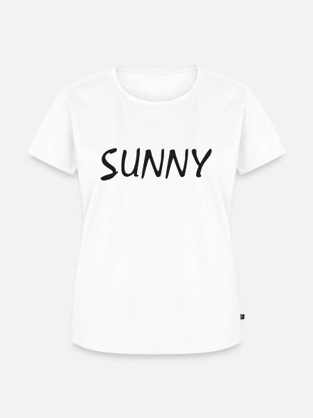 Sunny - Frauen Premium Bio T-Shirt - Weiß