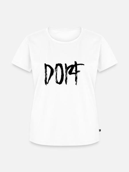 Dorf - Frauen Premium Bio T-Shirt - Weiß